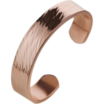 DEMMEX 3 mm paksune t&auml;isvaskk&auml;ev&otilde;ru meestele ja naistele &ndash; 100% puhas, t&ouml;&ouml;tlemata, katmata vaskk&auml;tik, mittemagnetiline &ndash; paksima m&otilde;&otilde;turiga S-m (Wrist 5.5"-6.99") vask