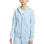 Nike Sportswear Phoenix Fliis Kapuutsiga T&otilde;mblukud Fliisvoodriga Pikkade Varrukatega Jakk Naiste HJ0996-441 S lapis lazuli v&auml;rv