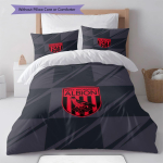 West Bromwich Albion Voodipesu Tekikott Komplekt Tekikott Padjap&uuml;&uuml;r Kodu Kaunistus S&uuml;nnip&auml;evakingitus (1 * tekikott + 2 * padjap&uuml;&uuml;ri, ilma s&uuml;damikuta) 135x200cm gray