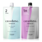 Shiseido Professional Crystallizing Sirgendav kreem 400g 1 tk 400ml 1H (Terved juuksed) + Neutralisaator (Kreemi t&uuml;&uuml;p) pink