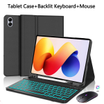 Klaviatuurikohver Redmi Pad 2 Pro 12,1-tollisele, Redmi Pad 2 Pro 12,1-tollisele tahvelarvuti kohver eemaldatava Bluetooth-klaviatuuriga 12.1 inch&French