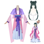 LAOS UWOWO Thee Apothecaryy Diariess Maomao Tantsukleit Cosplay Kost&uuml;&uuml;mikleit Halloweeni Kost&uuml;&uuml;m XXXL pink