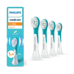 Philips Sonicare For Kids 3+ harjapead &ndash; pehme 4-tk komplekt