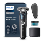 Philips Shaver Series 5000 pardel S5889/50 &ndash; m&auml;rg ja kuiv - Electric Blue