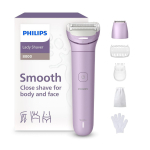 Philips Lady Shaver Series 8000 &ndash; painduv raseerimispea, LED-valgusti, kuni 100 min t&ouml;&ouml;aega