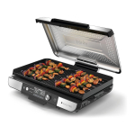 Ninja Sizzle Pro XL sisetingimuste grill ja plancha keraamilise plaadiga - H&otilde;be/Must