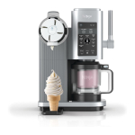 Ninja CREAMi Scoop & Swirl j&auml;&auml;tisemasin 13 programmiga - Platinum Silver