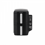 Ninja Double Stack 2-sahtliga &otilde;hufrit&uuml;&uuml;r 7.6L &ndash; vertikaalne 6-režiimiga Dual Zone &otilde;hufrit&uuml;&uuml;r - Must