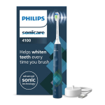 Philips Sonicare 4100 elektriline hambahari &ndash; valgendab, kaitseb ja puhastab t&otilde;husalt - Blue Prismatic