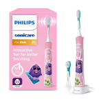 Philips Sonicare for Kids Connected &ndash; Interaktiivne laste elektrihambahari Bluetoothiga - Roosa