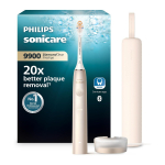 Philips Sonicare DiamondClean Prestige 9900 elektriline hambahari &ndash; SenseIQ, 5 režiimi, USB-reisivutlar - Champagne