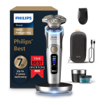 Philips Razor i9000 Prestige XP9404/31 &ndash; SkinIQ Pro m&auml;rg- ja kuivpardel - Chrome