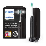 Philips Sonicare 3100 elektriline hambahari &ndash; r&otilde;huandur, QuadPacer ja kuni 14 p&auml;eva kestev aku - Must