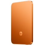 Xiaomi UltraThin Magnetic Power Bank 5000mah 15W - Bright Orange