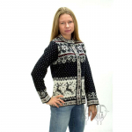 Naiste kampsun hirvega, n&ouml;&ouml;pidega