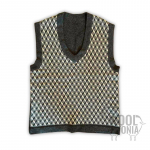 Meeste villane vest abstraktse ornamendiga