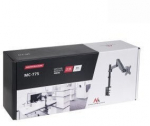 Maclean MC-775 monitor mount / stand 81.3 cm (32") Grey Desk