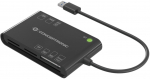 CONCEPTRONIC Smart ID Card Reader All-In-One schwarz