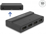 DeLock External USB 3.1 Hub 4 Port 10 Gbps Desktop