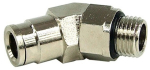 8mm G1/4 plug-in fitting 45&deg; revolvable- completely nickel plated