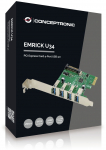 CONCEPTRONIC PCI Express Card x1 4-Port USB 3.0