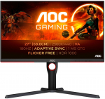 AOC Q27G3XMN/BK 27" Mini LED VA QHD 180Hz M&auml;ngurimonitor