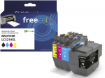 Freecolor Patrone Brother LC3219XL Multipack BKCMY remanufactured