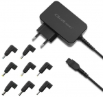 Qoltec Universal power adapter for laptop 30W 8plugs