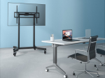 Equip Floor Stand 55-100" 1 TFT 120kg Black Lite Retail
