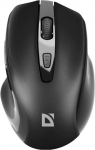 Defender PRIME MB-053 optical clickless wireless mouse silent 1600dpi black