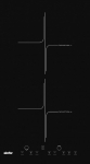 Simfer 3020 XEISP 2-zone induction hob, touch, timer, black