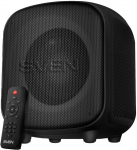 Speaker SVEN PS-555, black, power output 65 W (RMS), TWS, Bluetooth, USB, microSD, RC, lithium battery