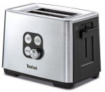 Tefal Equinox TT420D 7 2 slice(s) Black, Stainless steel