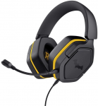 Trust 25784 headphones/headset Wired Head-band Gaming Black, Yellow