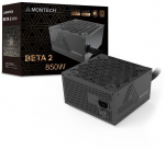 Montech BETA 2 80 PLUS Bronze PSU, ATX 3.1, PCIe 5.1 - 850W, Black