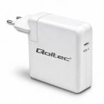 Qoltec Charger USB C 96W 5V 20V 3A 4.8A
