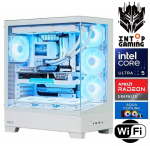 INTOP AQUA Ultra 5 245KF 32GB DDR5 1TB SSD M.2 NVME+2TB RX9060XT 16GB WiFi no-OS