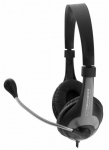 Esperanza EH158K headphones/headset Head-band Black, Grey
