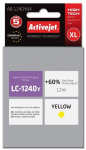 Activejet AB-1240YNX ink (replacement for Brother LC1220Bk/LC1240Bk; Supreme; 12 ml; yellow)