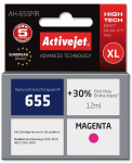 Activejet AH-655MR Ink (replacement for HP 655 CZ111AE; Premium; 12 ml; magenta)