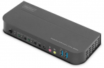 DIGITUS KVM Switch 2x1 DP DP/HDMI OutUSB