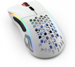Glorious Model D- Matte White Wireless Gaming Mouse, BAMF Sensor, 19K DPI