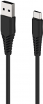 2GO USB Lade-Datenkabel USB Type-C 1m schwarz