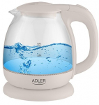Adler AD 1283C electric kettle 1 L 900 W Cream