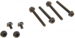 XSPC Schraubenset 6-32UNC - schwarz