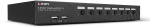 Lindy - KVM / audio switch - 8 ports - rack-mountable