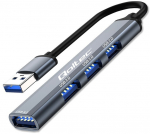 QOLTEC 53793 Hub Adapter USB 3.0 4in1