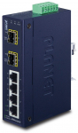 PLANET 4+2 100FX SFP Industrial Ethernet Switch (-40~75