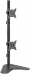 Equip Tischfu&szlig; 17"-32" 2TFT je 9kg 360 schwarz retail