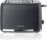 Gorenje Toaster | T850DPB | Number of slots 2 | Pl